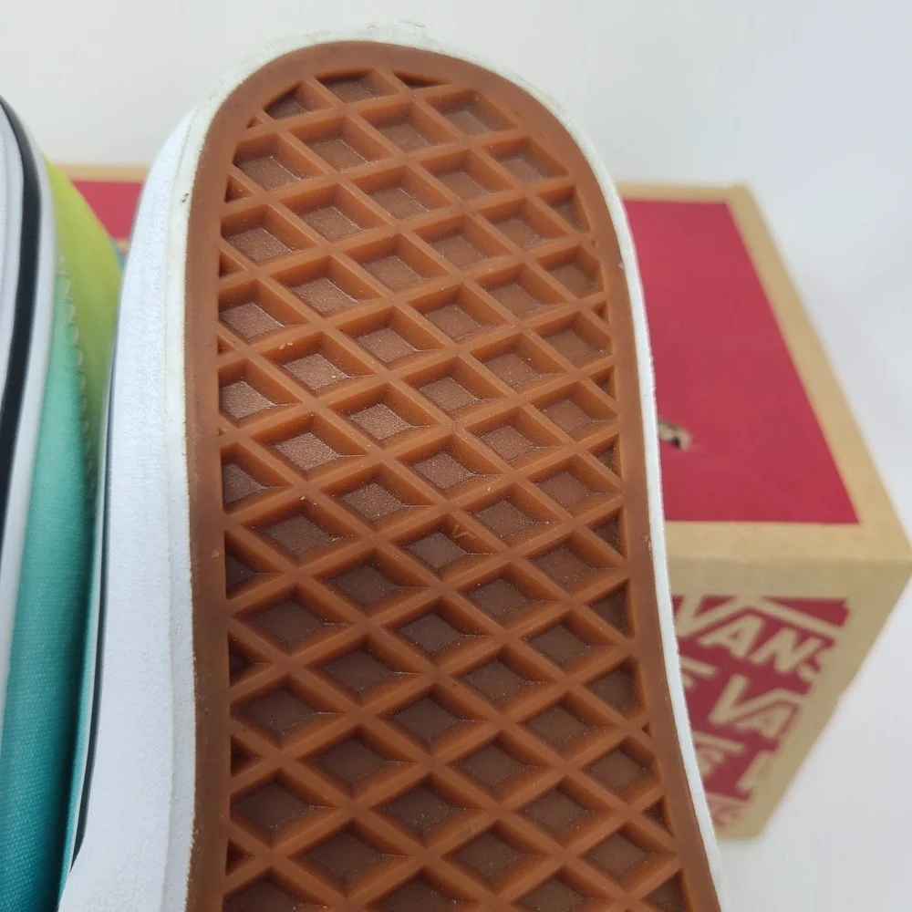 Vans Slip-On Sf Women 10 Multicolor Ombre Rainbow UltraCush VN0A3MVD4Y0